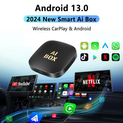 Android CarPlay Smart Ai Box Player For Netflix For YouTube